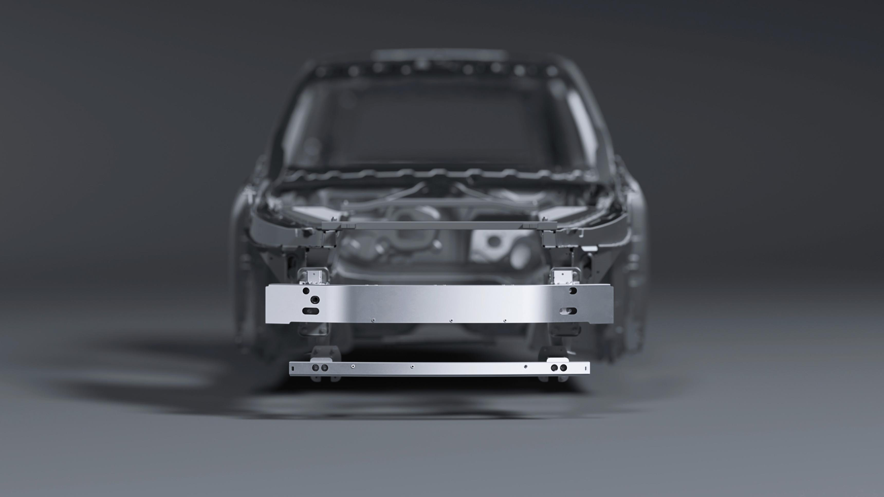 Dual Aluminum Alloy Front Bumper Beams